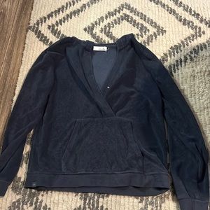 Barefoot Dreams Beach Navy Hoodie